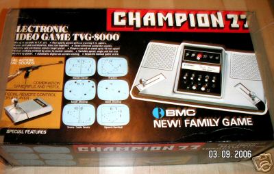 BMC Champion 77 TVG-8000 Video Game