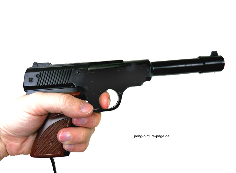 Pong Light Pistol: 9012 Standard Pistol [RN:8-1] [YR:77] [SC:DE][MC:HK]