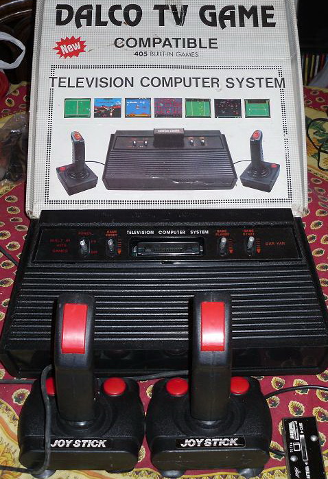 Dalco TV Game (Television Computer System) 2600 Compatible 405 Games Built In