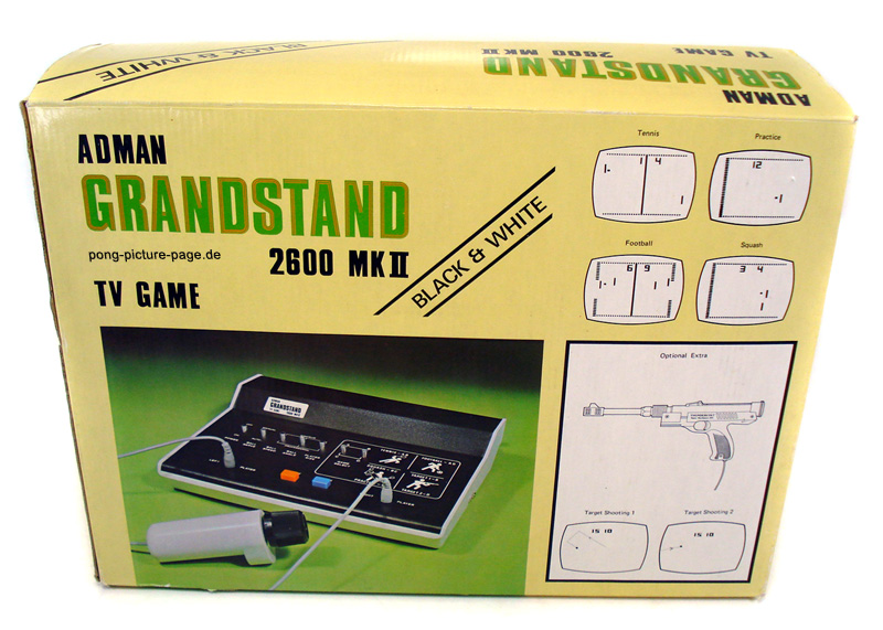 Grandstand (Adman) TV Game 2600 MKII