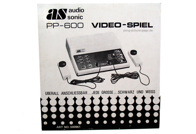 AS Audio Sonic PP-600 Video Game