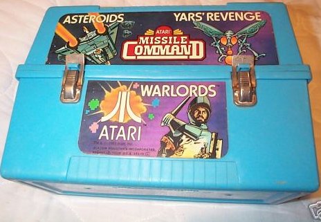 Atari Warlords/Asteroids/Missile Command/Yar's Revenge Lunch Box [RN:7-9] [YR:xx][SC:US]