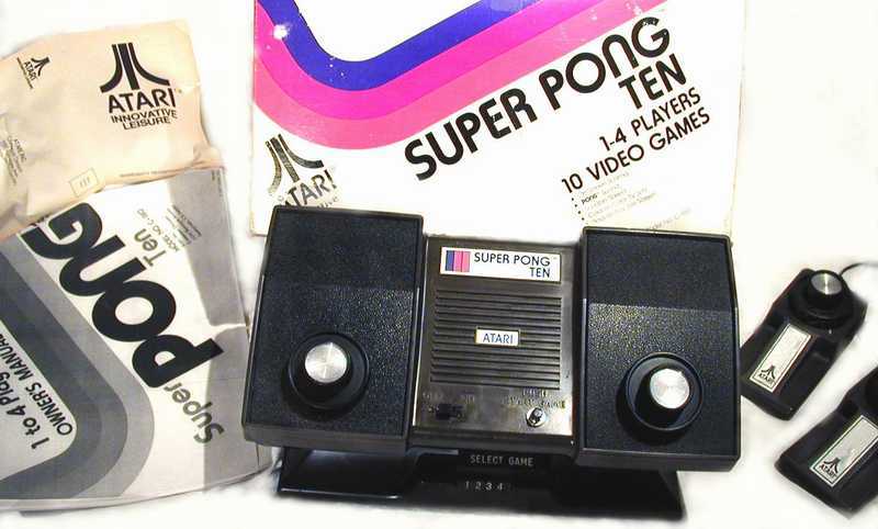 Atari C-180 Super Pong Ten (C-140 4 Player) [RN:5-7] [YR:76] [SC:US] [MC:US]