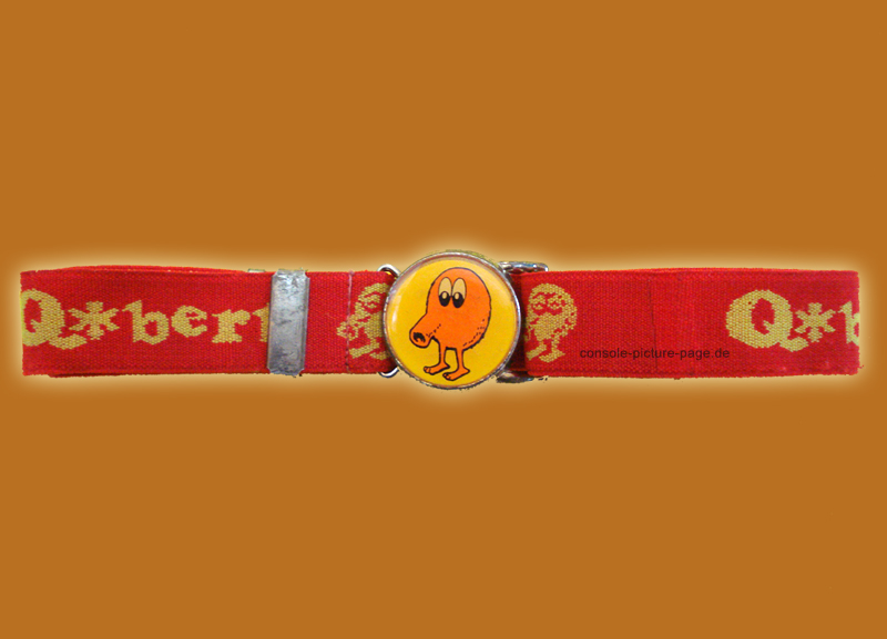 Unknown Brand Q*bert Childrens Adjustable Belt (Q-bert, Qbert) [RN:7-2] [YR:83][SC:US][MC:xx]