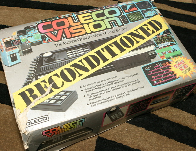 Coleco Colecovision "Reconditioned" [RN:7-9] [YR:xx] [SC:US]