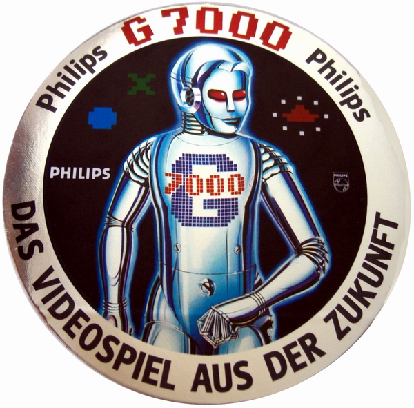 Philips Videopac G-7000 "Das Videospiel aus der Zukunft" Sticker