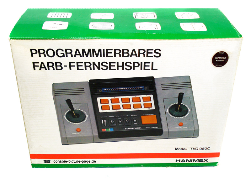 Hanimex SD-050C Programmable TV Game Console (colour)