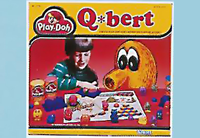 Kenner Q*bert Play-Doh Set (Q-bert Qbert)