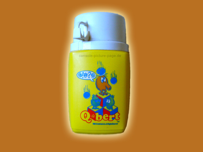 Aladdin KST (King Seeley Thermos) Q*bert Thermos Jug Bottle (Q-bert, Qbert)