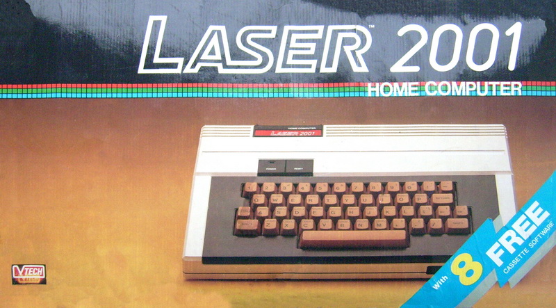 V-tech Laser 2001 Home Computer "(CreatiVision compatible) [RN:8-9] [YR:84] [SC:WW][MC:HK]