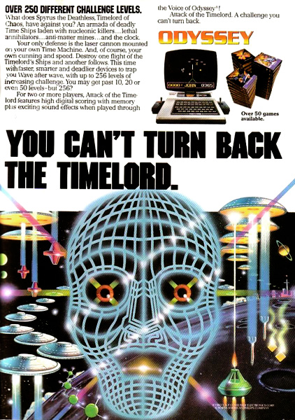 Magnavox Odyssey "You Can't Turn Back The Timelord" Ad