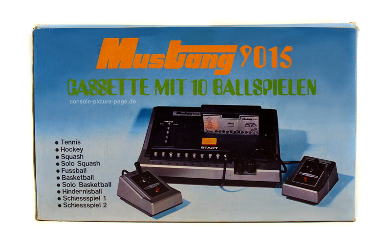 Mustang 9015 (Cassette mit 10 Ballspielen)