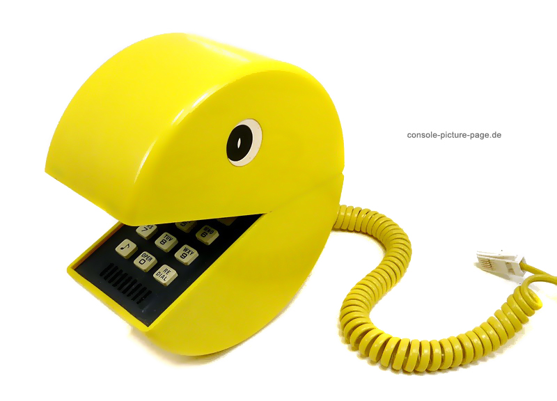 Civic VI Pac-Man Music Phone (Pac Man Telefon) 80ties Design Masterpiece