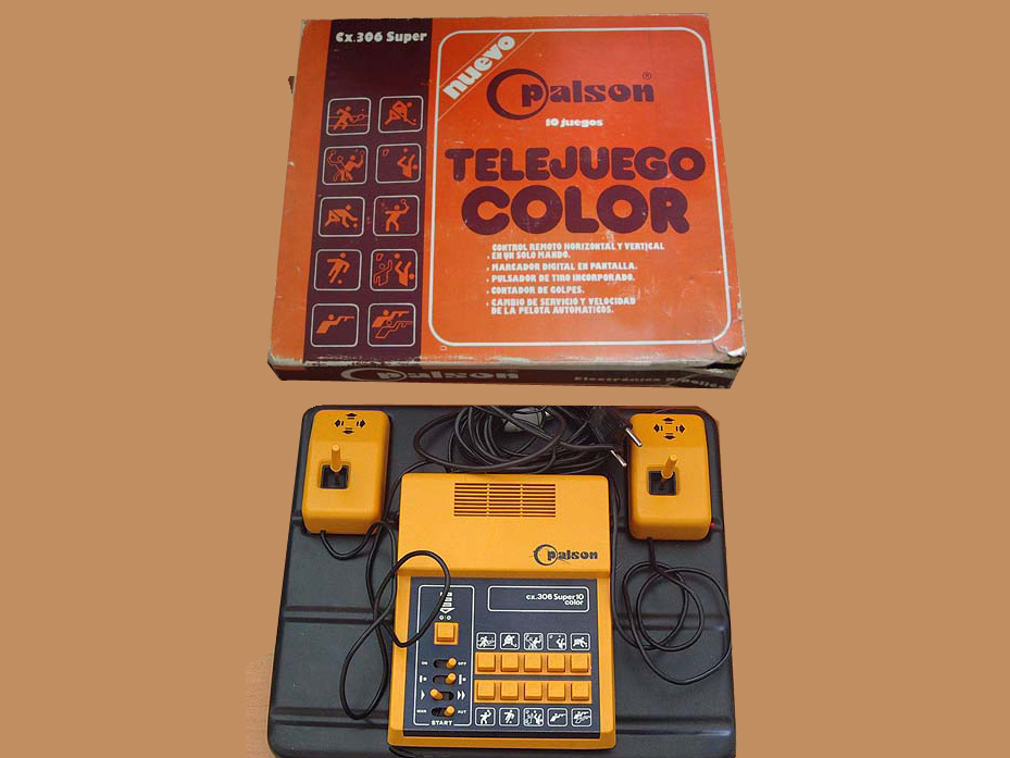 Palson CX.306 CX-306 Super 10 color (orange case - black control panel)