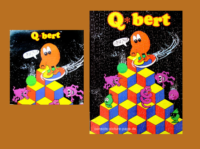 APC (American Publishing Corp.) Q*bert Puzzle (Q-bert, Qbert)