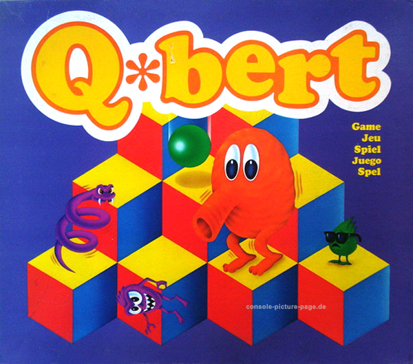 Parker Q*bert Board Game (Q-bert, Qbert)