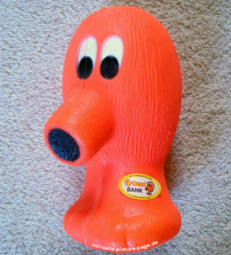 Renzi Plastic Corp. (Gottlieb) Q*bert Bank (Savings Box) (Q-bert Qbert)