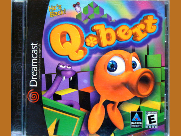 Sega Dreamcast Q*bert CD (Hasbro/Atari) (Q-bert, Qbert)