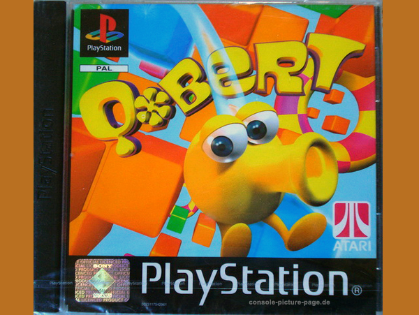Sony Playstation Q*bert CD (Atari) (Q-bert, Qbert)