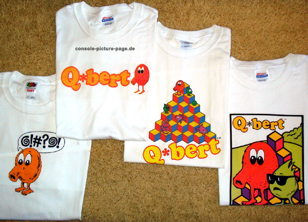 Handgemachte Q*bert T-Shirts (Q-bert Qbert)