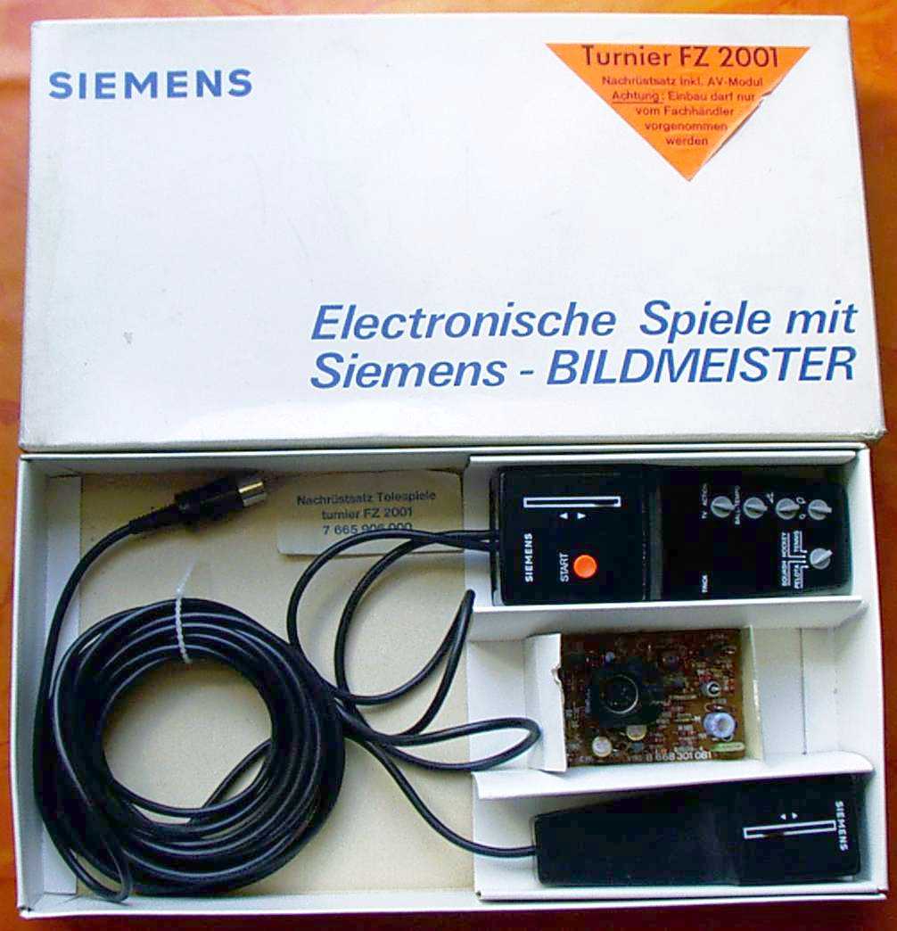 Siemens Bildmeister Turnier FZ 2001 Nachrsts.