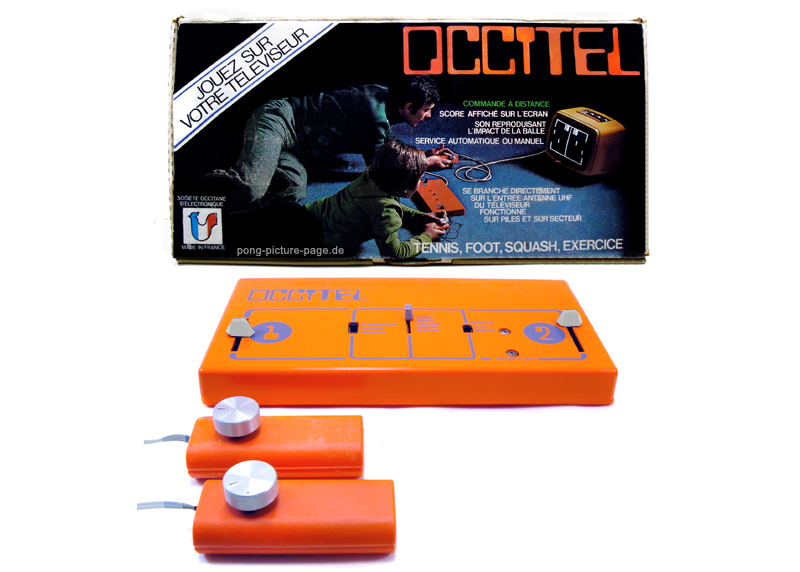 SOE Occitel (orange) mit Fernbedienungen