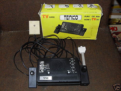 Tenko PP-155 Pong TV Game (Model AU-807, T-338)