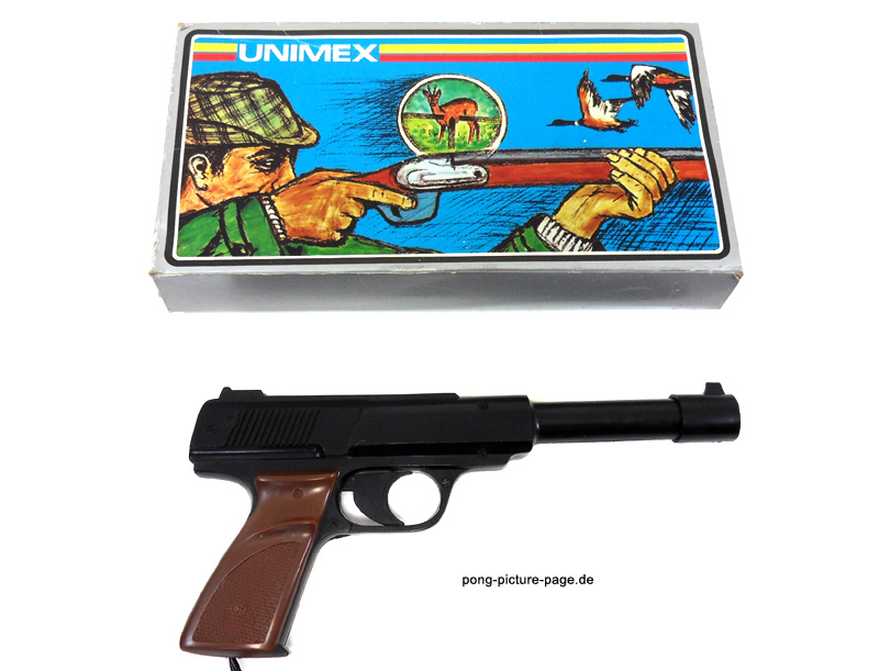 Unimex (9012) Pong Pistol [RN:8-2] [YR:77] [SC:DE][MC:HK]