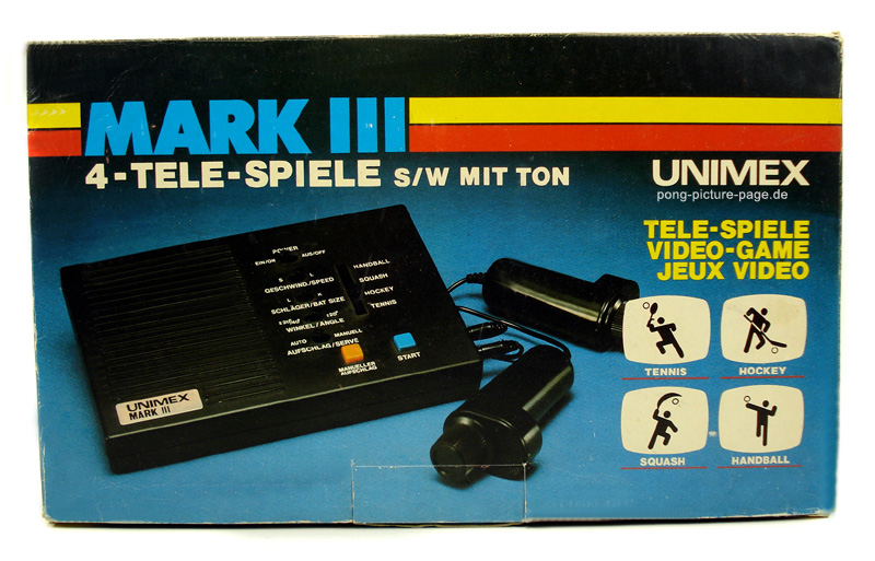 Unimex Mark III (9009) 4 Tele-Spiele (Big Box)