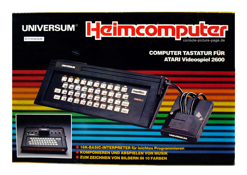 Universum Heimcomputer (Spectravideo) Compumate Computer Tastatur Für Atari Videospiel 2600
